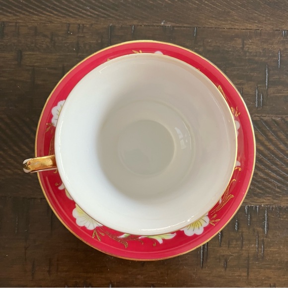 Vtg | Stafford | Pink floral cup and saucer set - Picture 7 of 7